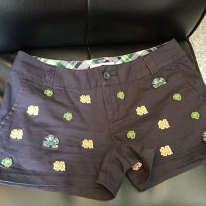 Notre Dame juniors shorts